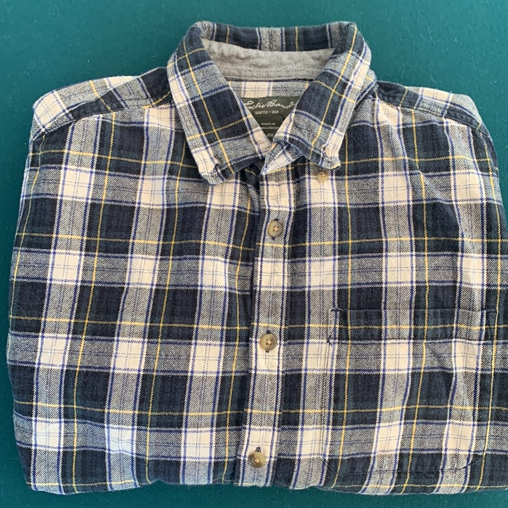 Eddie Bauer Flannel, Men’s XL